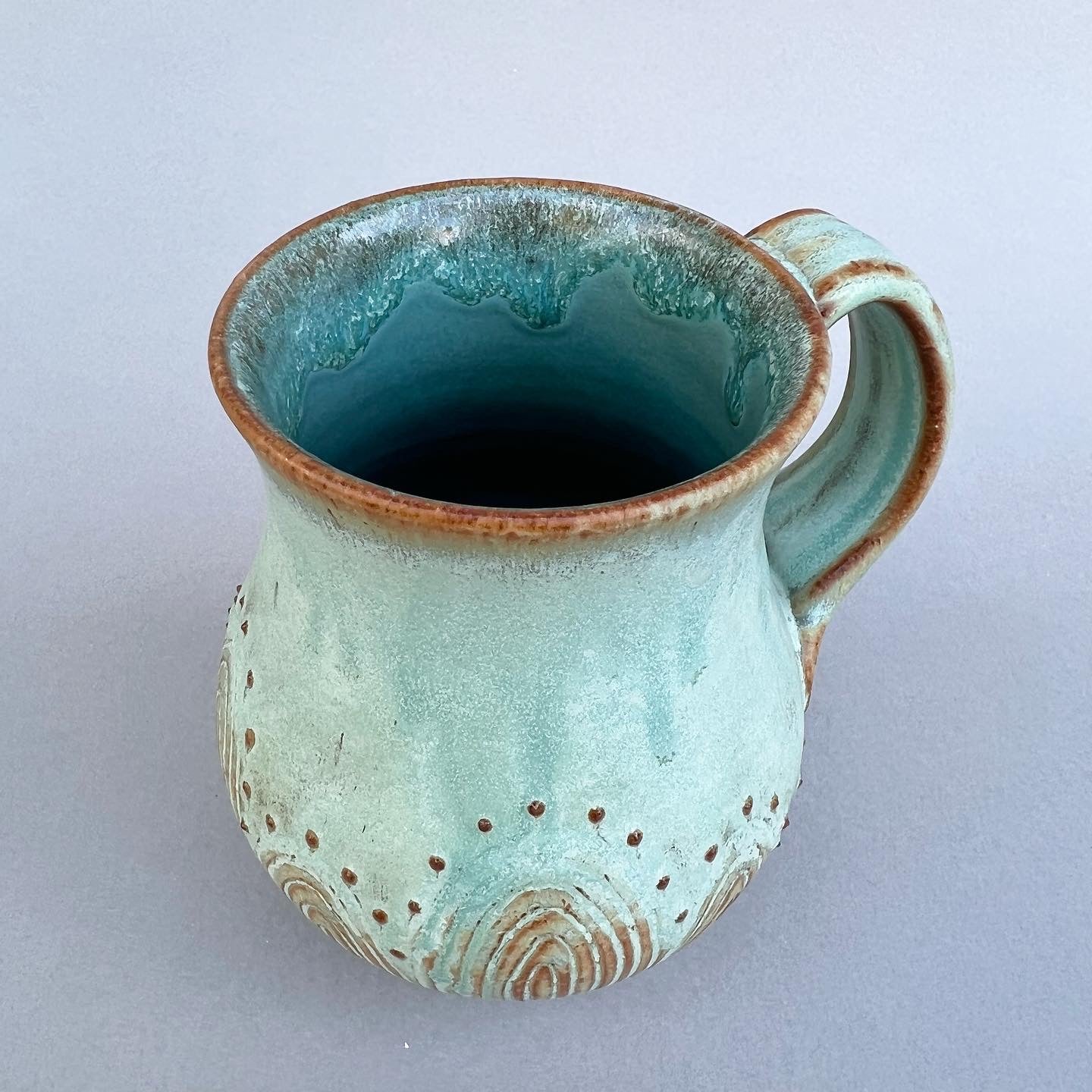 Curvy Copper Mug