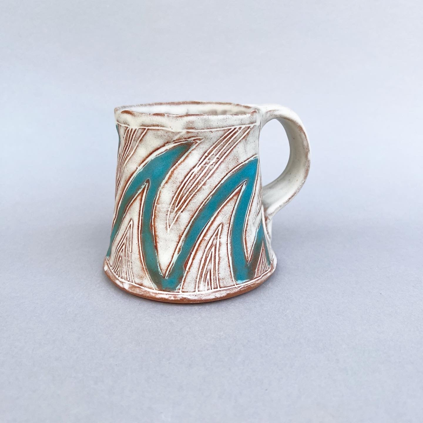 Turquoise Wave Mug